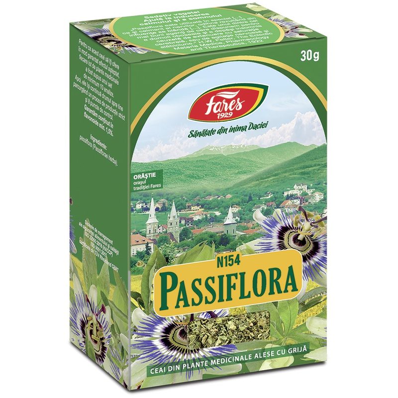 Fares Ceai Passiflora Iarba N154 30g vrac