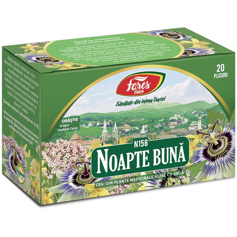 Fares Ceai Noapte Buna N158 x 20plic
