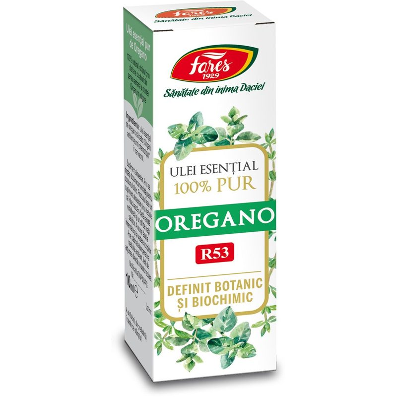Fares Ulei Esential Oregano R53 10ml
