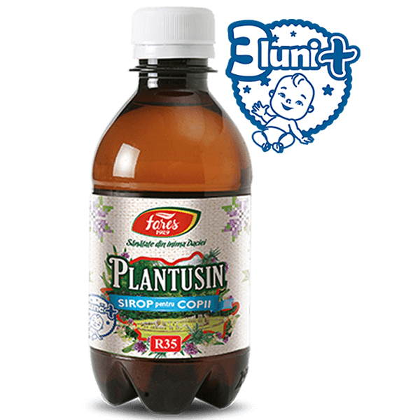 Fares Plantusin Sirop pt Copii R35 250ml