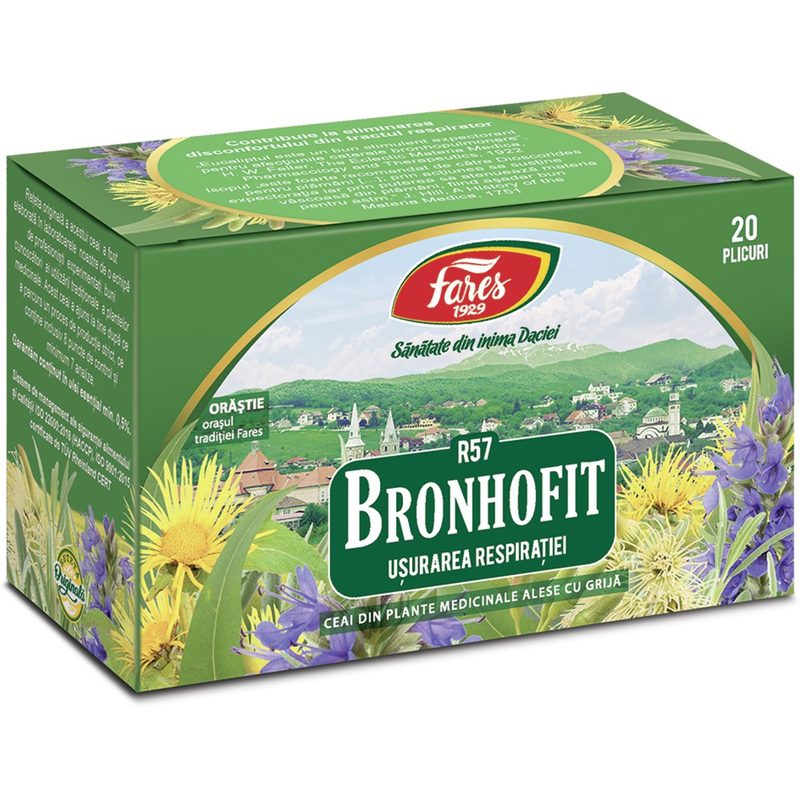 Fares Ceai Bronhofit R57 x 20plic