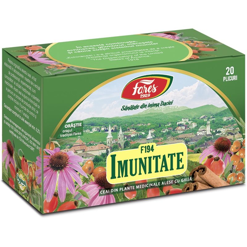Fares Ceai Imunitate F194 x 20plic