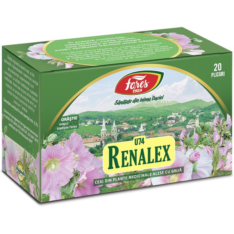 Fares Ceai Renalex U74 x 20plic