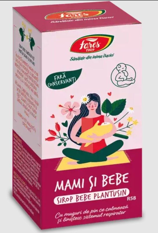 Fares Plantusin Sirop Mami si Bebe R58 100ml