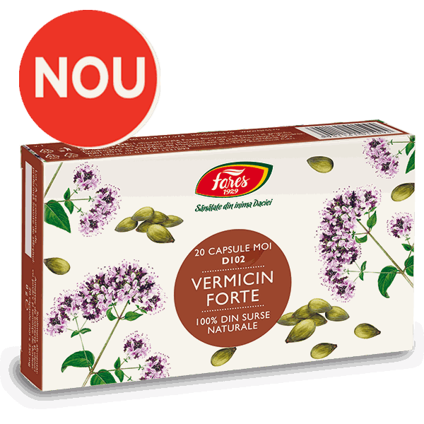 Fares Vermicin Forte D102 x 20cps moi