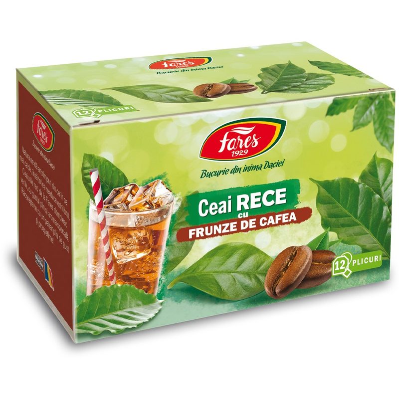 Fares Ceai Rece cu Frunze de Cafea x 12plic