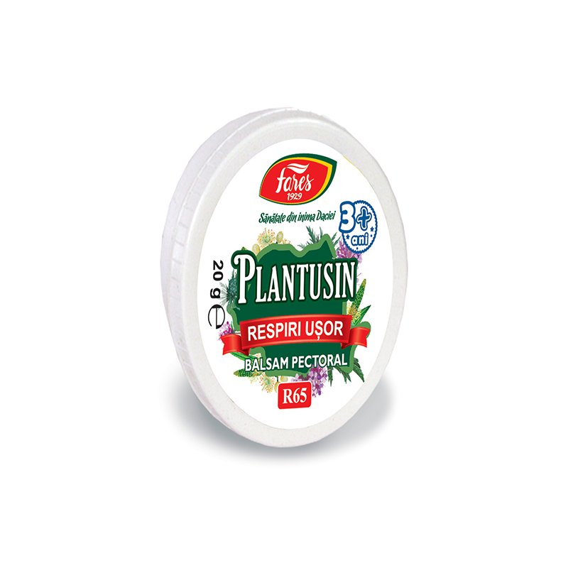 Fares Plantusin Balsam Pectoral Respiri Usor R65 3a+ 20g