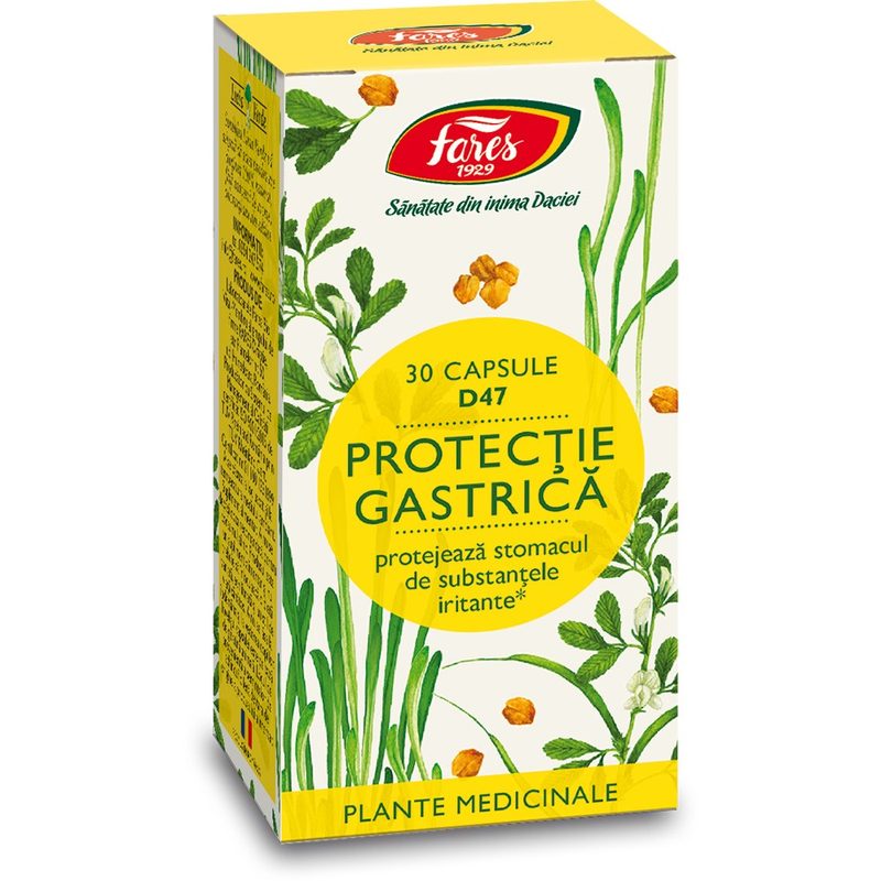 Fares Protectie Gastrica D47 x 30cps