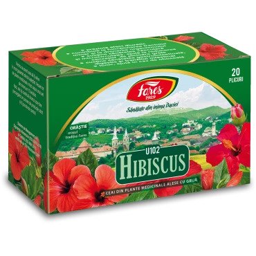 Fares Ceai Hibiscus U102 x 20plic