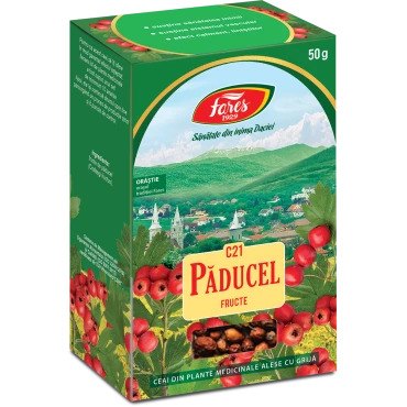 Fares Ceai Paducel Fructe C21 50g vrac
