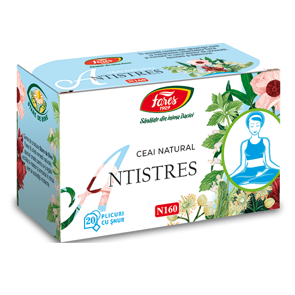 Fares Ceai Antistres N160 x 20plic
