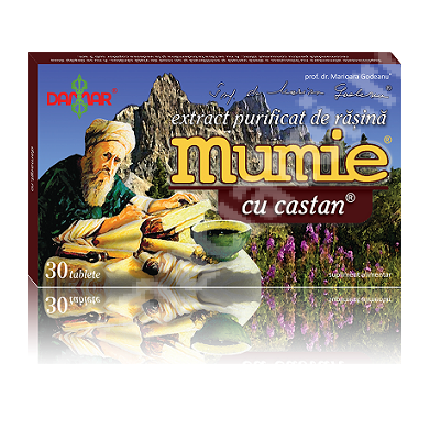 Extract Purificat de Rasina Mumie cu Castan x 30cpr Damar