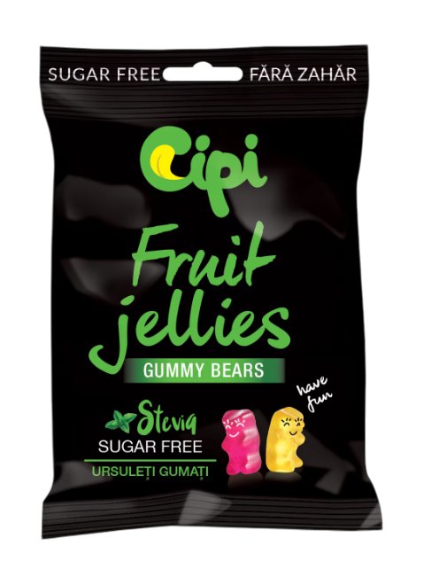 Cipi Jeleuri Stevia Ursuleti Gumati 75g