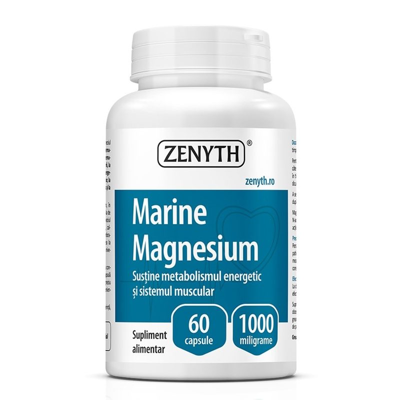 Magnesiu Marin 1000mg x 60cps Zenyth