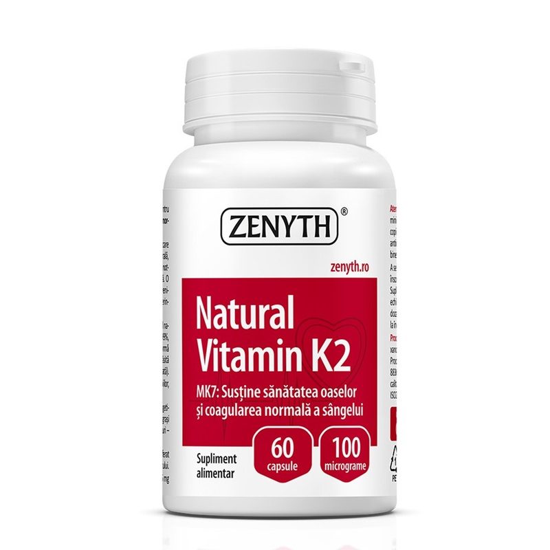 Vitamina K2 Natural x 60cps Zenyth