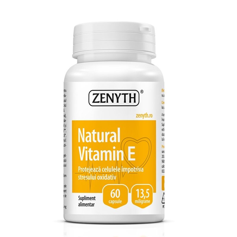 Natural Vitamin E 13,5mg x 60cps Zenyth