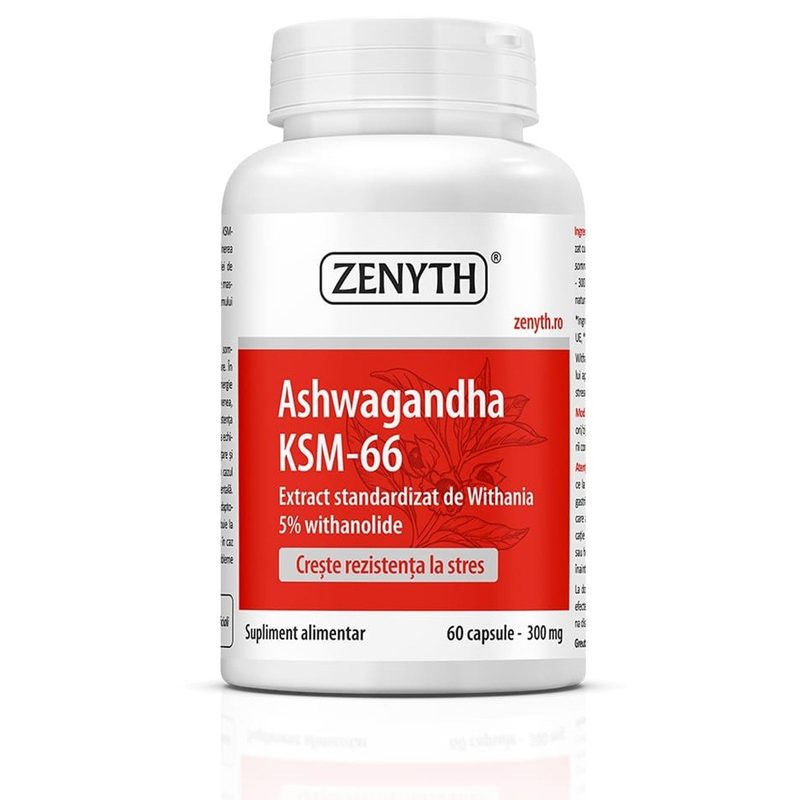 Ashwagandha KSM-66 x 60cps Zenyth