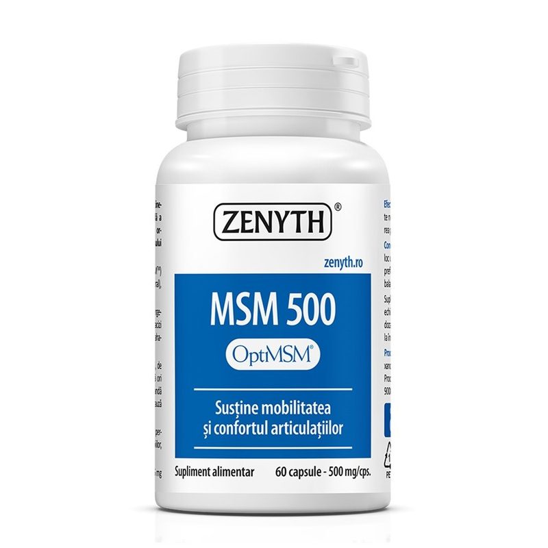 MSM 500mg x 60cps Zenyth