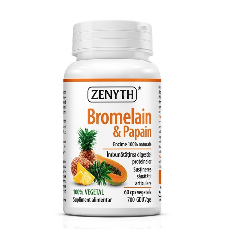 Bromelain Papain 700gdu x 60cps Zenyth