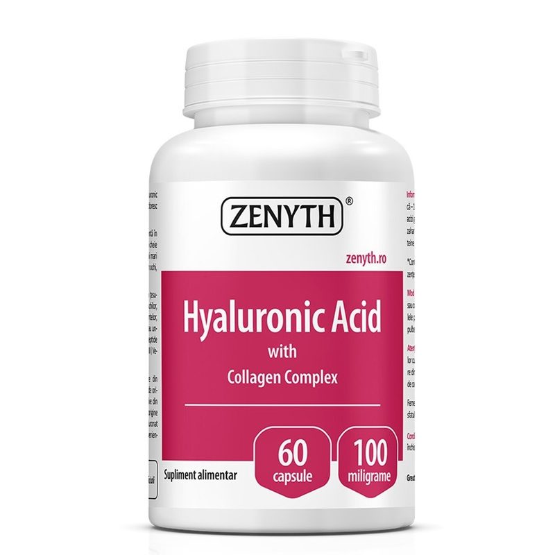 Acid Hyaluronic cu Collagen Complex x 60cps Zenyth