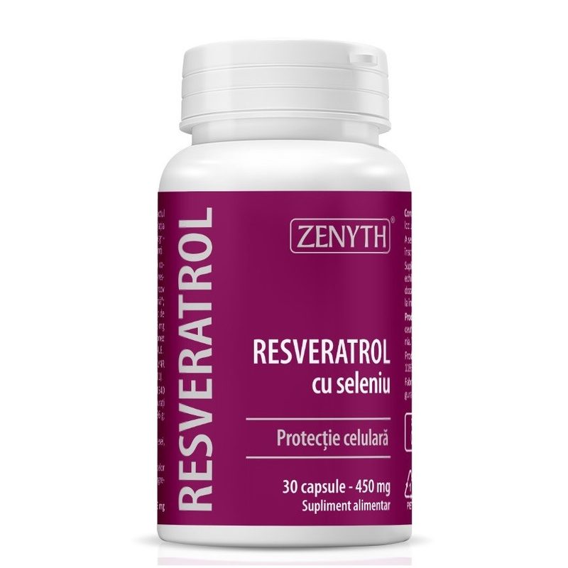 Resveratrol cu Seleniu x 30cps Zenyth