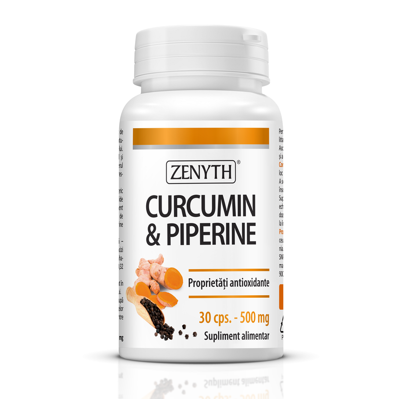 Curcumin & Piperine x 30cps Zenyth