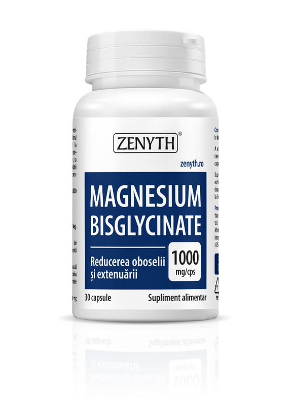 Magnesium Bisglycinate 1000mg x 30cps Zenyth