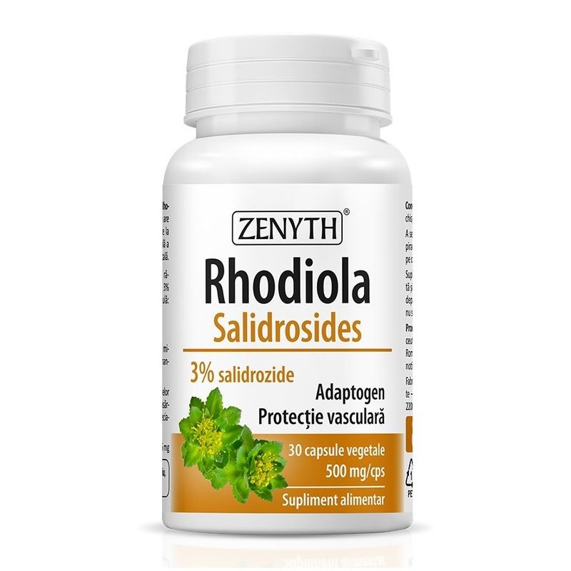 Rhodiola Salidrosides 500mg x 30cps Zenyth