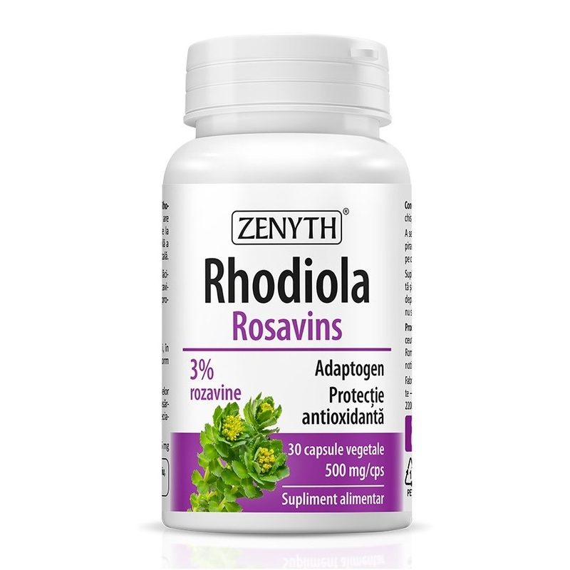 Rhodiola Rosavins 500mg x 30cps Zenyth