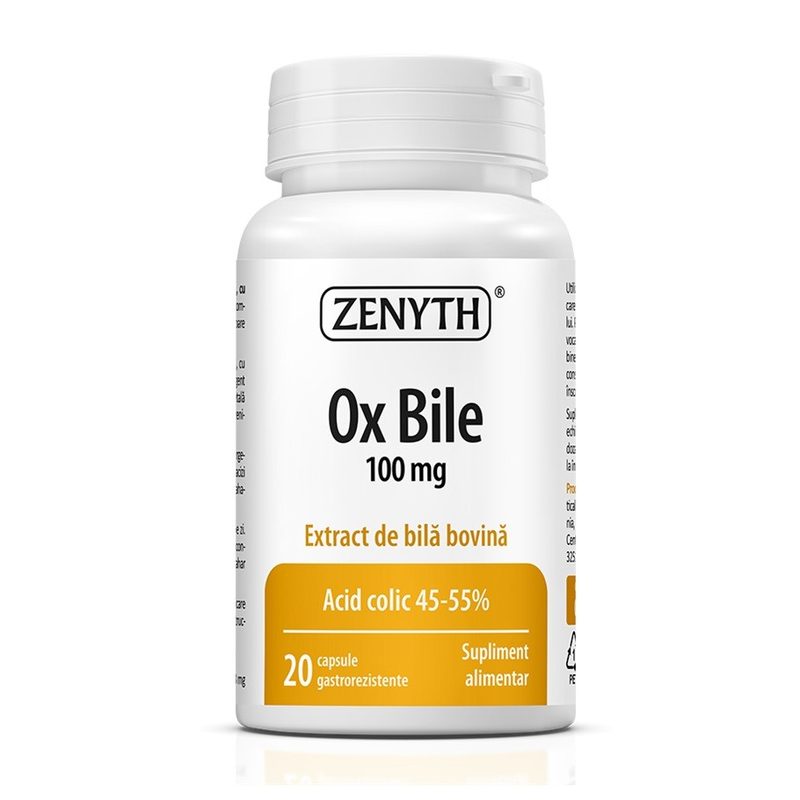 Ox Bile 100g x 20cps Zenyth
