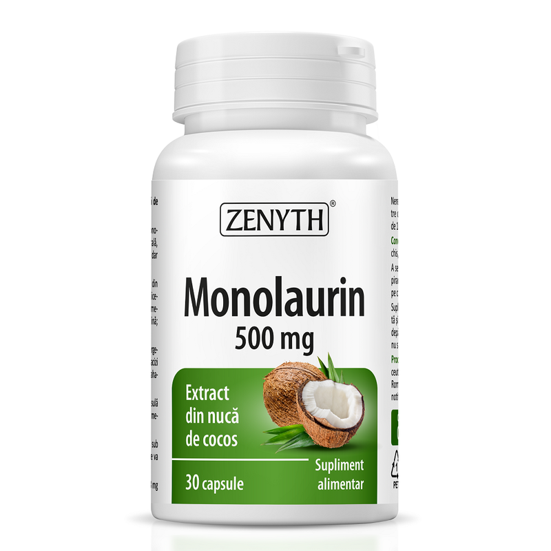 Monolaurin 500mg x 30cps Zenyth