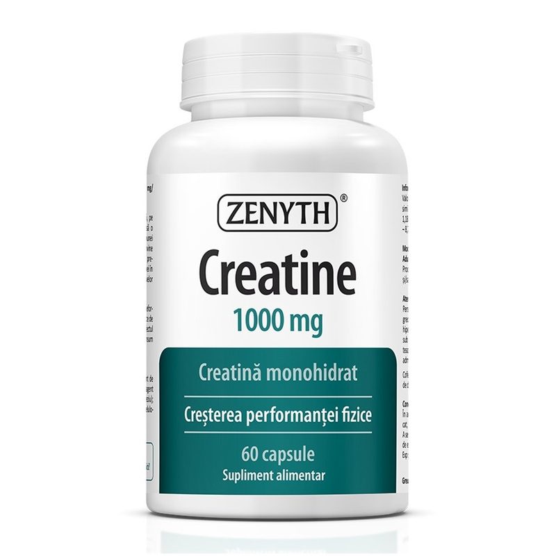 Creatine 1000mg x 60cps Zenyth