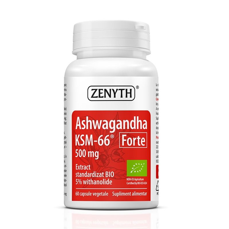 Ashwagandha KSM-66 Forte x 60cps Zenyth