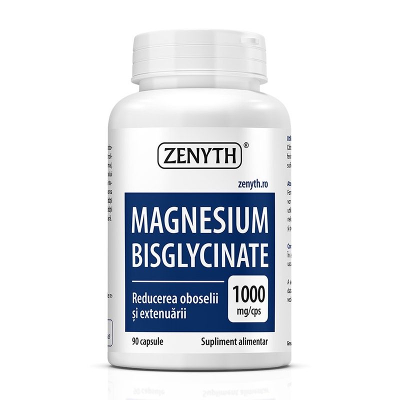 Magnesium Bisglycinate 1000mg x 90cps Zenyth