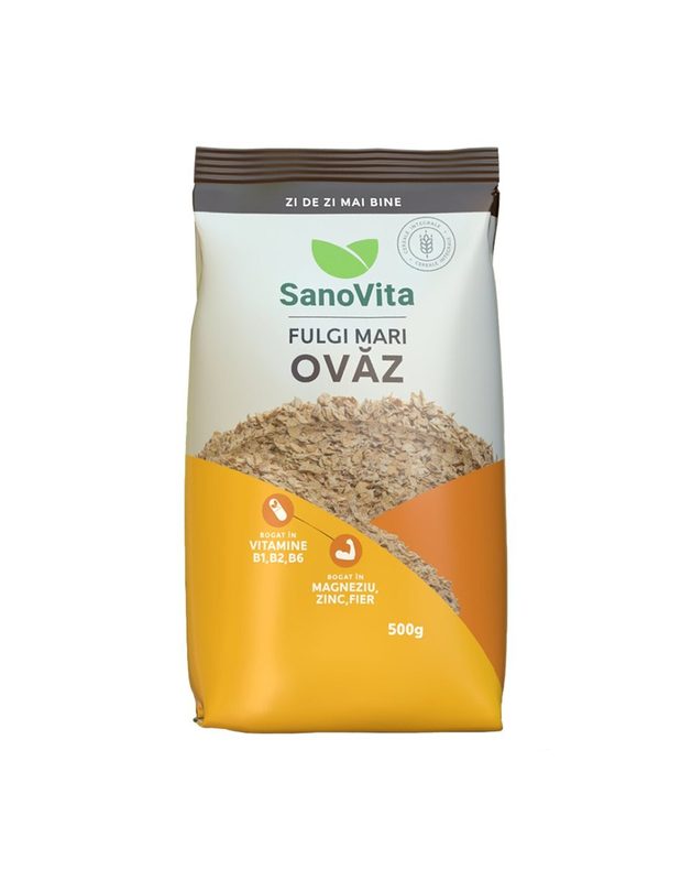 Sanovita Fulgi de Ovaz Bio 500g