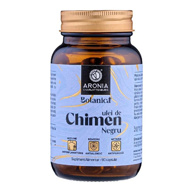 Ulei Chimen Negru (Negrilica) x 90cps moi Aronia Charlottenburg