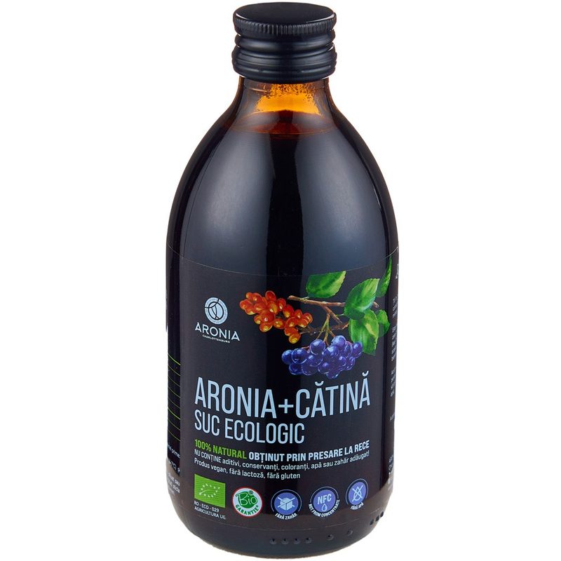 Aronia si Catina Suc Ecologic 300ml Aronia Charlottenburg