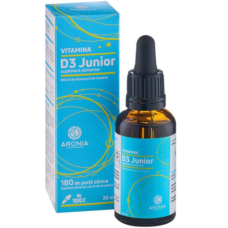Vitamina D3 Junior 800UI 30ml Aronia Charlottenburg