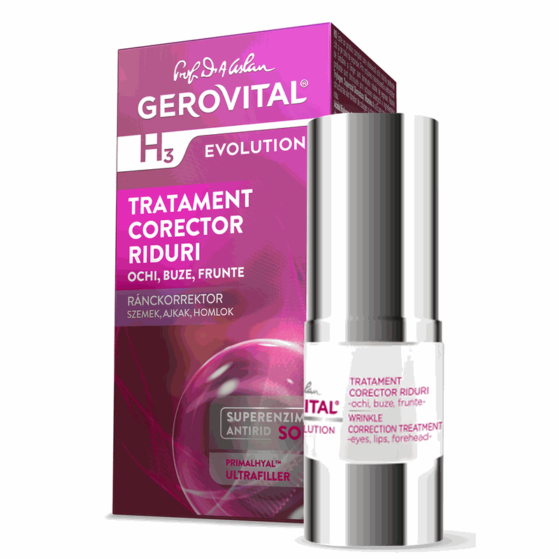 Gerovital H3 Evolution Corector Riduri 15ml
