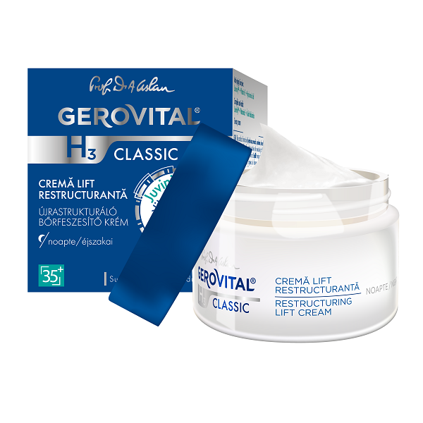 Gerovital H3 Classic Crema Lift Restructuranta Noapte 50ml