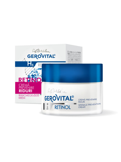 Gerovital H3 Retinol Crema Prevenire Riduri 50ml