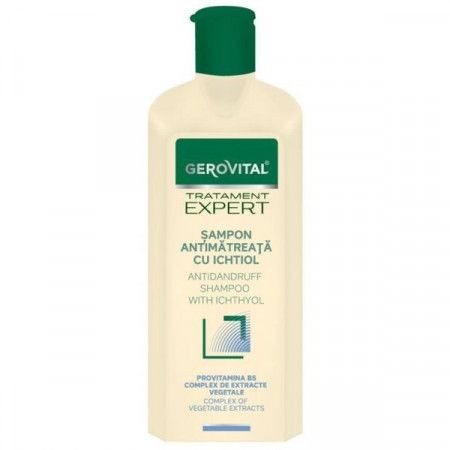 Gerovital Tratament Expert Sampon Antimatreata cu Ichtiol 250ml