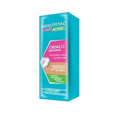Gerovital Stop Acnee Crema CC Matifianta 30ml