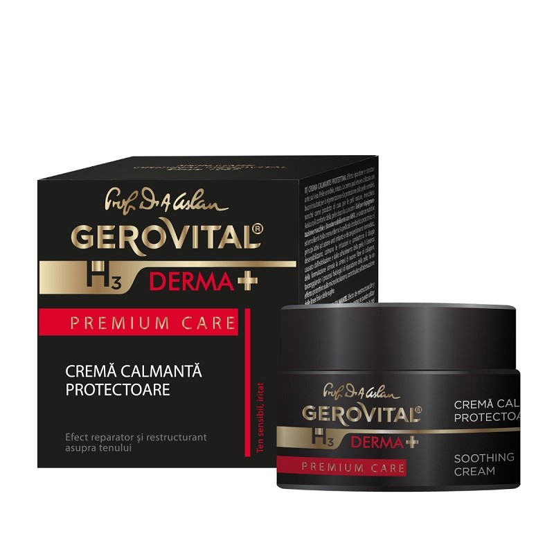 Gerovital H3 Derma+ Premium Care Crema Calmanta Protectoare 50ml