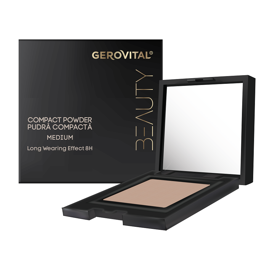 Gerovital Beauty Pudra Compacta Medium 9,5g