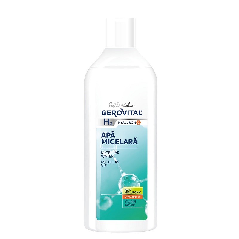 Gerovital Apa Micelara H3 Hyaluron C 400ml