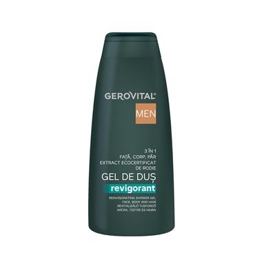 Gerovital Men Gel de Dus Revigorant 3in1 400ml