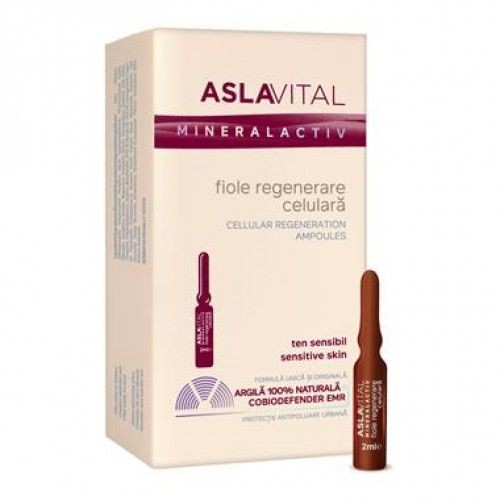 Aslavital Mineralactiv Fiole Regenerare Celulara 2ml x 7fi