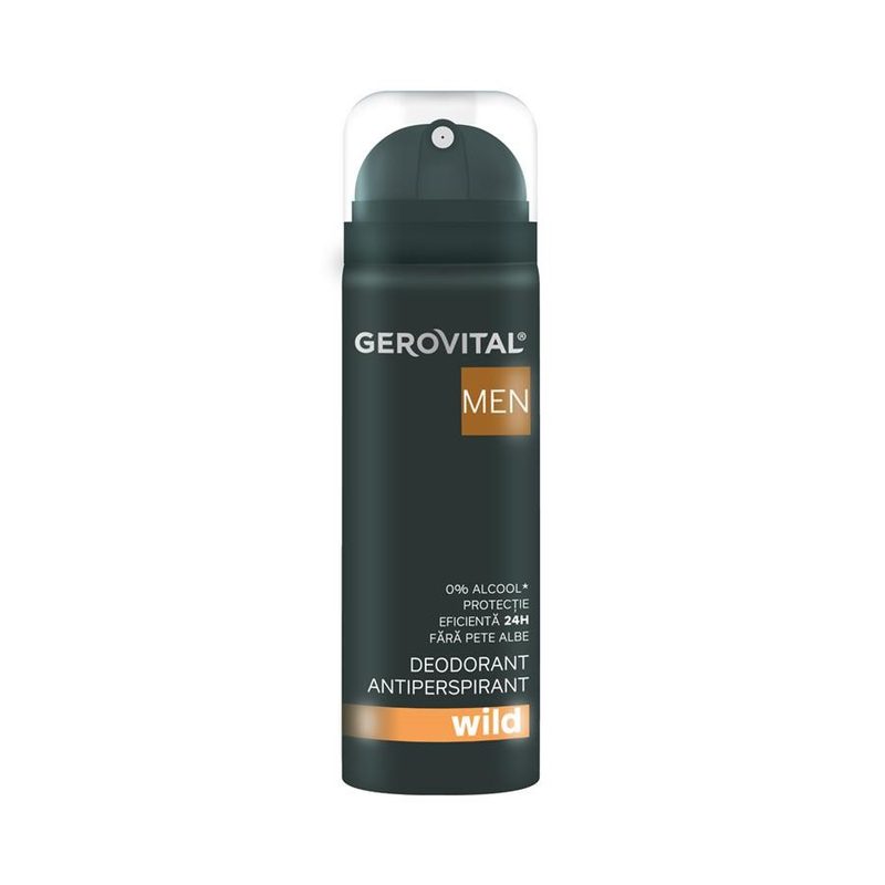 Gerovital Men Deo Antiperspirant Wild 150ml