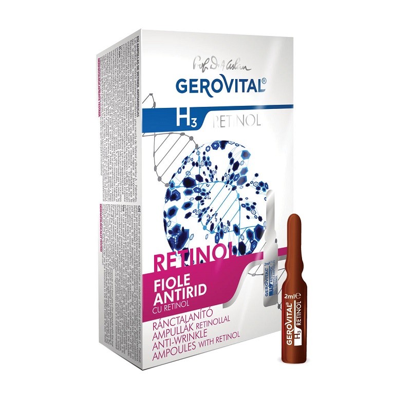 Gerovital H3 Retinol Fiole Antirid 2ml x 10fi